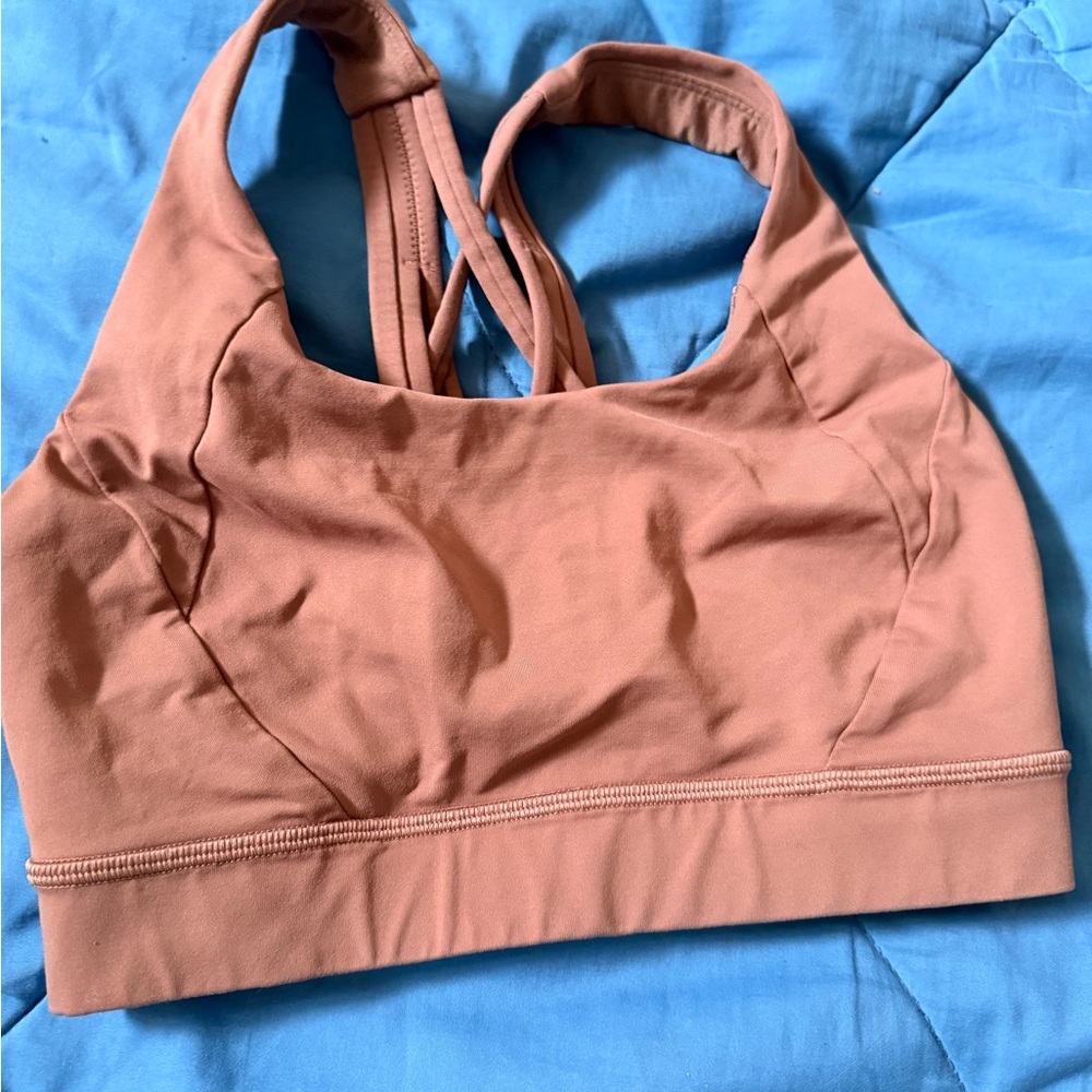 Lululemon Seamless Sports Bra - Dusty Rose